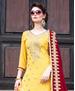Picture of Marvelous Yellow Designer Salwar Kameez