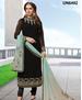 Picture of Bewitching Georgette Straight Cut Salwar Kameez