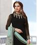 Picture of Bewitching Georgette Straight Cut Salwar Kameez