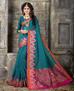 Picture of Sublime Dull Blue Casual Saree