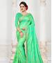 Picture of Pleasing Light Green Silk Saree