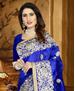 Picture of Appealing Royal Blue Silk Saree