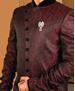 Picture of Charming Maroon Indo Western