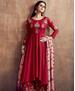 Picture of Marvelous Red Readymade Salwar Kameez