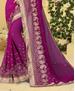 Picture of Appealing Magenta Pink Georgette Saree