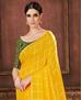 Picture of Amazing Yellow Casual Saree