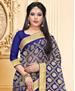 Picture of Amazing Royal Blue Georgette Saree