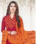 Picture of Marvelous Red Cotton Salwar Kameez