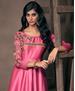 Picture of Resplendent Pink Readymade Gown