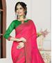 Picture of Classy Rani Pink Silk Saree