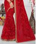 Picture of Alluring Red Net Saree