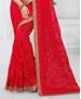 Picture of Admirable Red Net Saree
