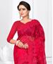 Picture of Admirable Fuschia Pink Net Saree