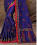 Picture of Fascinating Royal Blue Silk Saree