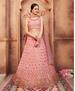 Picture of Alluring Baby Pink Lehenga Choli