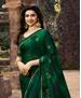 Picture of Admirable Dark Green Bollywood Saree