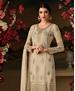Picture of Nice Gray Straight Cut Salwar Kameez