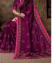 Picture of Beauteous Rani Pink Designer Saree