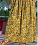 Picture of Well Formed Yellow Readymade Gown