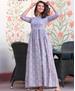 Picture of Superb Lavender Readymade Gown