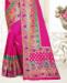 Picture of Pleasing Pink Silk Saree