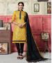 Picture of Appealing Yellow Straight Cut Salwar Kameez