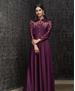 Picture of Superb Wine Readymade Gown
