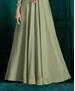 Picture of Charming Pastel Green Readymade Gown