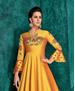 Picture of Gorgeous Musturd Yellow Readymade Gown