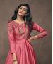Picture of Beautiful Old Rose Pink Readymade Gown