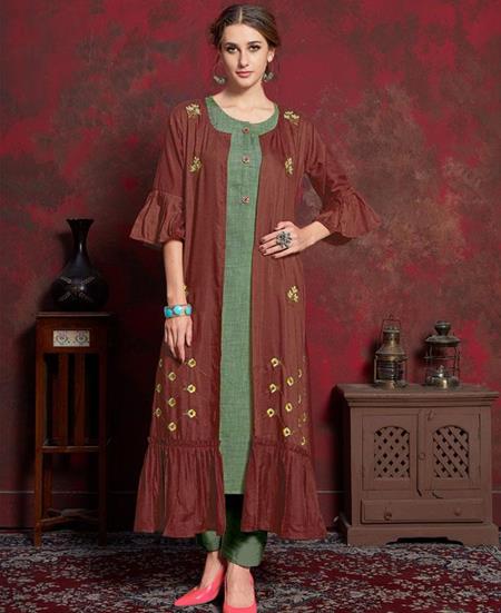 Picture of Classy Green Kurtis & Tunic