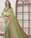 Picture of Bewitching Light Green Silk Saree