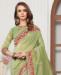 Picture of Bewitching Light Green Silk Saree