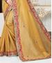 Picture of Charming Musturd Yellow Silk Saree