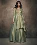 Picture of Comely Mint Green Readymade Gown