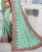 Picture of Fascinating Pastel Green Georgette Saree