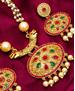 Picture of Shapely Golden Necklace Set