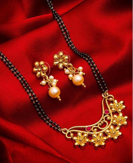 Picture of Nice Golden Mangalsutra