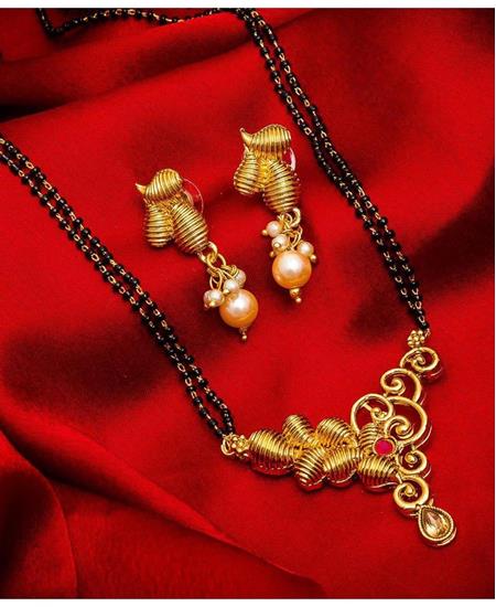Picture of Delightful Golden Mangalsutra