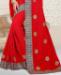 Picture of Beautiful Red Casual Saree