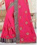 Picture of Charming Dark Pink Casual Saree
