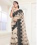 Picture of Comely Beige Net Saree