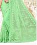 Picture of Beautiful Light Green Net Saree