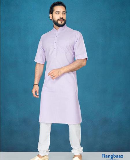Picture of Taking Light Purle Kurtas