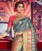 Picture of Magnificent Grey Silk Saree