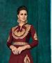 Picture of Excellent Maroon Readymade Gown