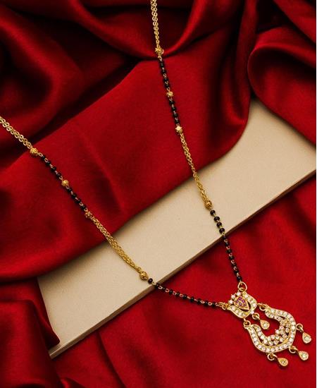 Picture of Shapely Golden Mangalsutra