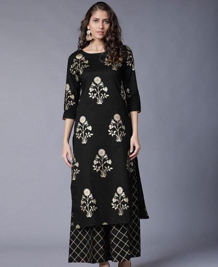Picture of Sightly Black Kurtis & Tunic