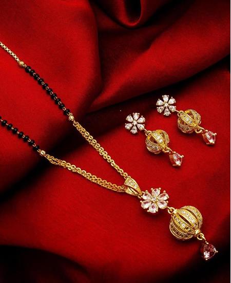 Picture of Fascinating Golden Mangalsutra