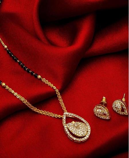 Picture of Graceful Golden Mangalsutra